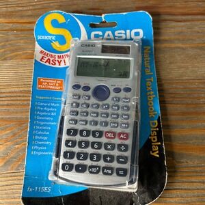 Casio‎ fx-115ES Scientific Calculator Natural Textbook Display Permitted AP SAT